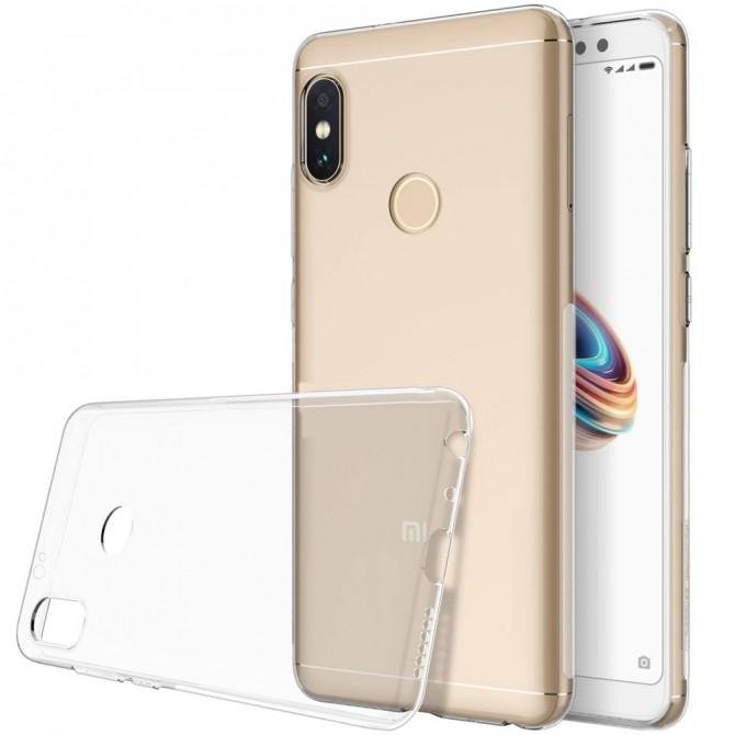 Чехол Ultra-thin 0.3 для Xiaomi Redmi Note 5/Note 5 Pro Прозрачный-1