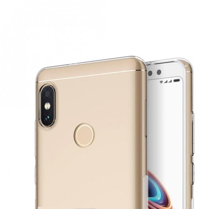 Чехол Ultra-thin 0.3 для Xiaomi Redmi Note 5/Note 5 Pro Прозрачный-2