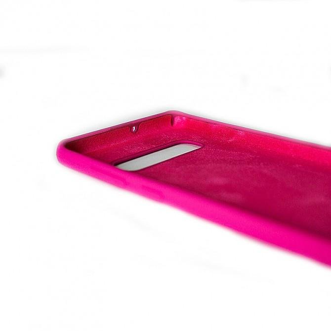 Чехол Original Soft Case Samsung G975 Galaxy S10 Plus Малиновый FULL-1