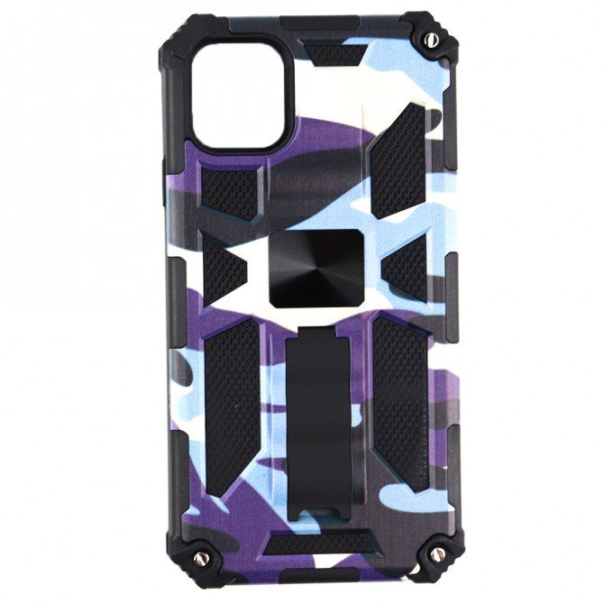 Чохол Shockproof Camouflage для Apple Iphone 11 Синій-1