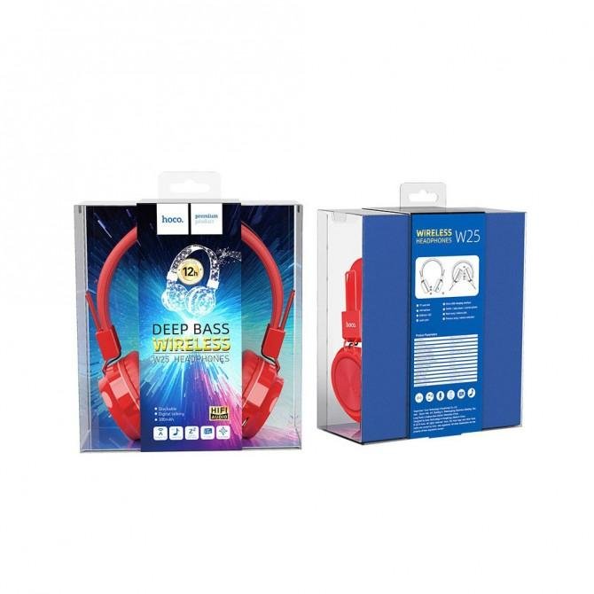 Наушники Celebrat W25 Red-2