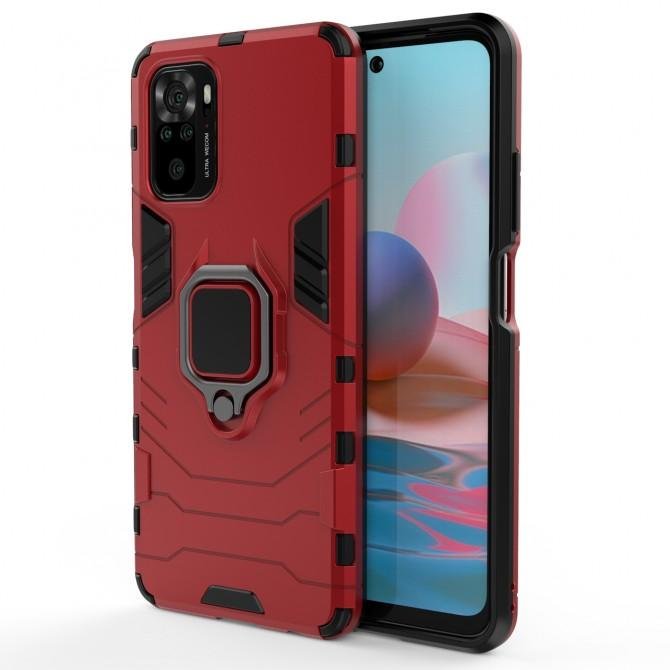 HONOR Hard Defence Series Xiaomi Redmi Note 10/10S Red (with magnet)