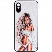 Накладка Prisma Ledies для Xiaomi Redmi 9a White