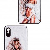 Накладка Prisma Ledies для Xiaomi Redmi 9a White