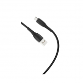 Кабель USB  XO NB230 Rock series MicroSD 2.4A Black