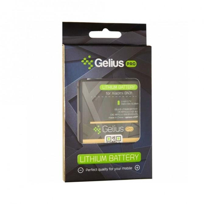 Акумулятор Gelius Pro для Xiaomi BN31 Чорний-2
