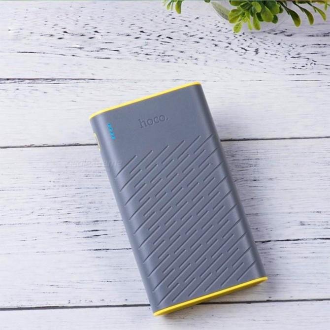 Повербанк Hoco B31 (20000mAh) Сірий-4