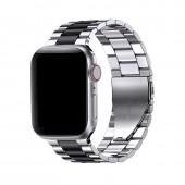 Ремешок для Apple Watch 42/44mm Steel Bead Black-Silver