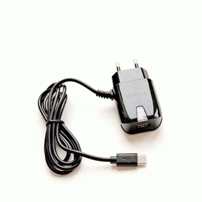СЗУ 1USB WALKER WH-24 + Type-C Cable Black