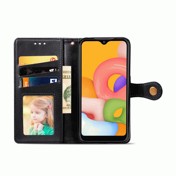 Чехол-книжка GETMAN Gallant for Xiaomi Redmi A3 Black-1