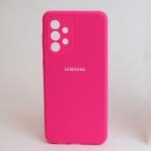 Чехол Original Soft Case Samsung A336 Galaxy A33 Ярко Розовый FULL