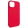 Силиконовый чехол для iPhone 15 Rose Red FULL