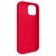 Силиконовый чехол для iPhone 15 Rose Red FULL