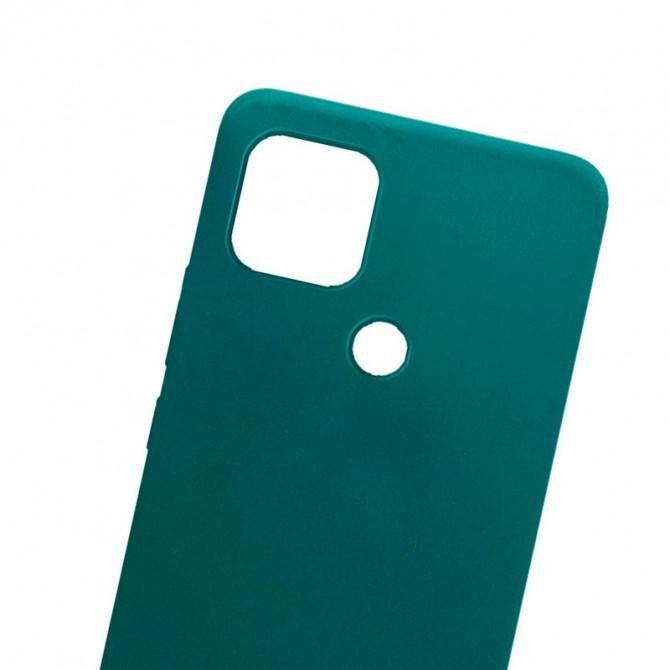 Чехол Original Soft Case Oppo A15/A15s Хвойно Зеленый FULL-1