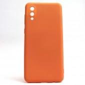 Чехол Original Soft Case Samsung A022 Galaxy A02 Оранжевый FULL