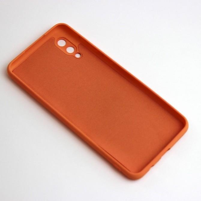 Чехол Original Soft Case Samsung A022 Galaxy A02 Оранжевый FULL-1