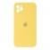 Оригинальный силиконовый чехол для iPhone 11 Pro Светло Желтый FULL (SQUARE SHAPE)