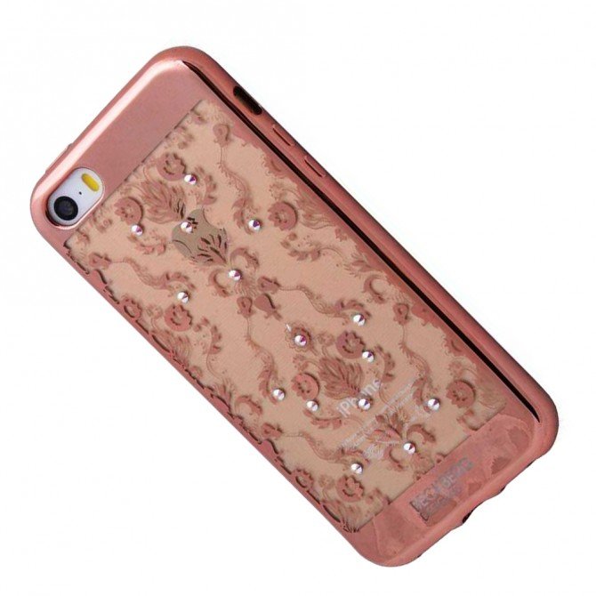 Накладка BECKBERG Golden Faith Series TPU для iPhone 5G/5S/5SE-3