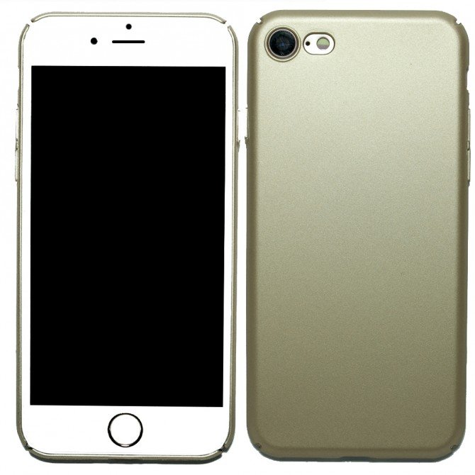 Накладка PC Soft Touch Case для IPhone 6G/6S золота