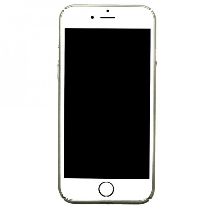 Накладка PC Soft Touch Case для IPhone 6G/6S золота-1