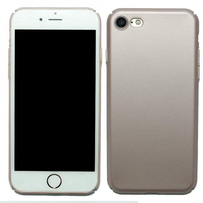 Накладка PC Soft Touch Case для IPhone 6G/6S розовая