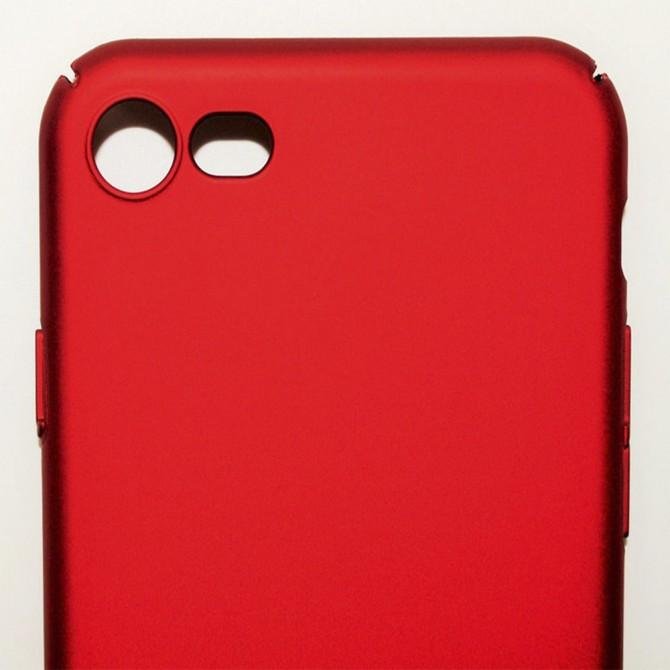 Накладка PC Soft Touch case для iPhone 7 красный-2