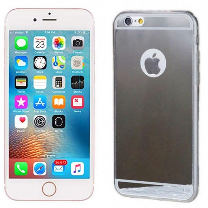 Накладка для iPhone 6 silver