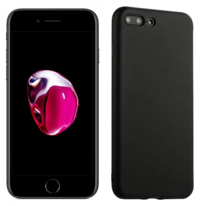 Накладка силиконова для iPhone 7 Plus (5.5) 0.5 мм Чорний Matte