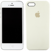 Чохол силіконовий для iPhone 5/5s/SE Молочний