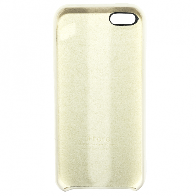 Чехол силиконовый для iPhone 5/5s/SE Молочный-2