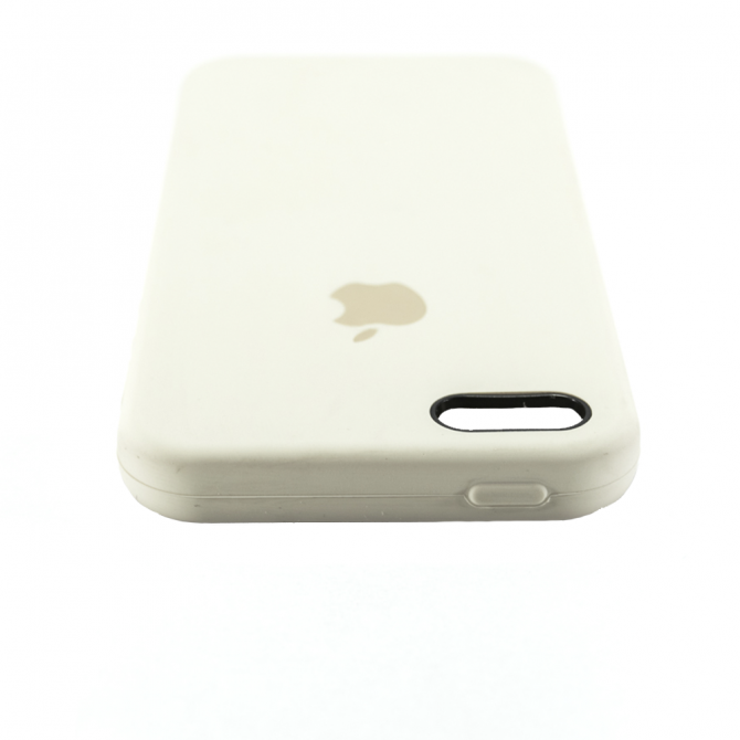 Чехол силиконовый для iPhone 5/5s/SE Молочный-6