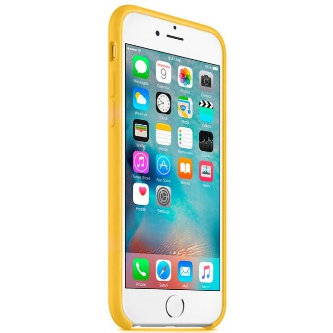 Чохол силіконовий для iPhone 5/5s/SE Помаранчевий-1