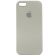 Чехол силиконовый для iPhone 5/5s/SE Пепельно серый
