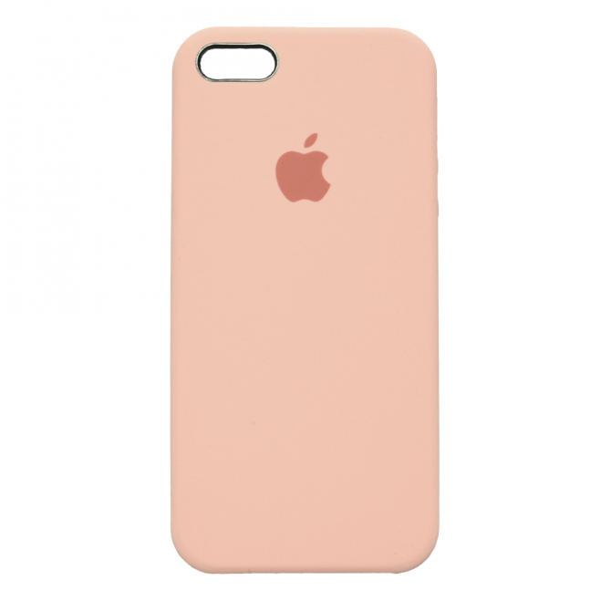 Чехол силиконовый для iPhone 5/5s/SE Розовый-1