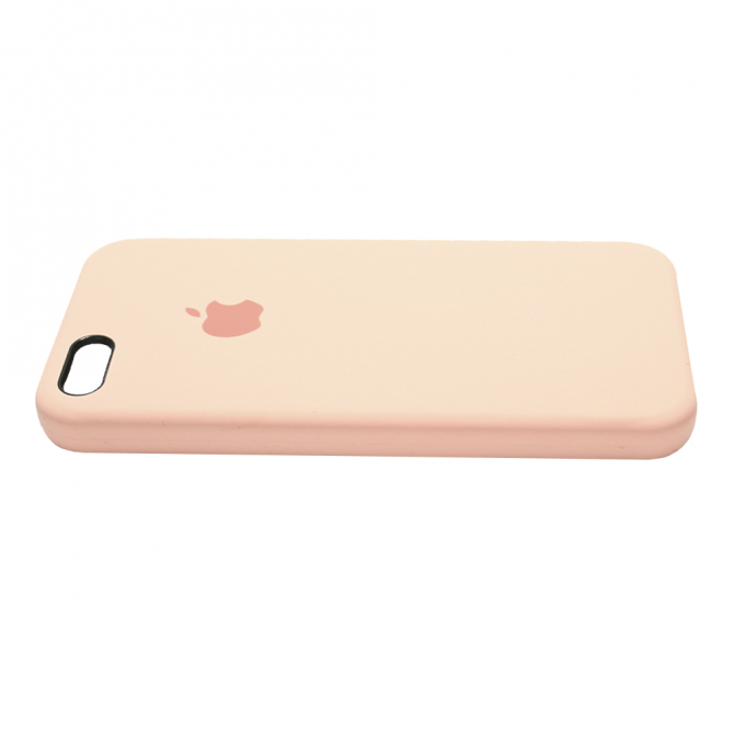 Чехол силиконовый для iPhone 5/5s/SE Розовый-3