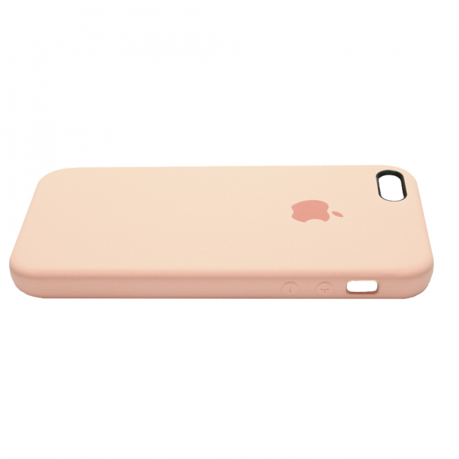 Чехол силиконовый для iPhone 5/5s/SE Розовый-4