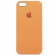 Чохол силіконовий для iPhone 5/5s/SE Світло Помаранчевий