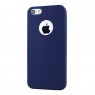 Чехол силиконовый для iPhone 5/5s/SE Синий