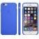 Чохол силіконовий для iPhone 5/5s/SE Темно синій