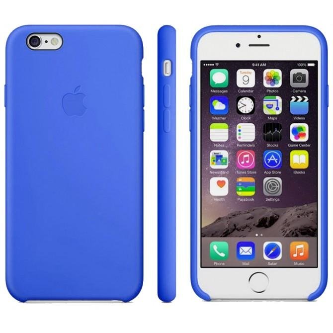 Чохол силіконовий для iPhone 5/5s/SE Темно синій