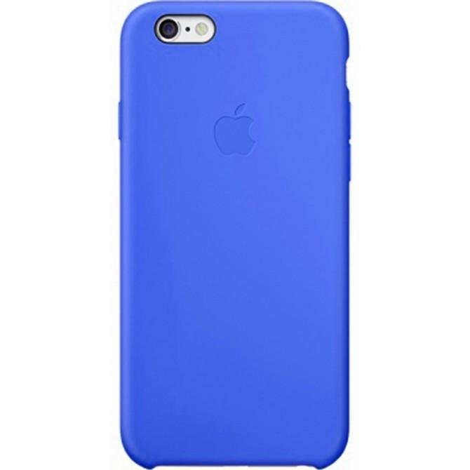 Чохол силіконовий для iPhone 5/5s/SE Темно синій-1