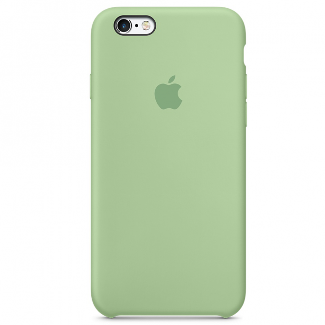 Чохол силіконовий для iPhone 6/6s Plus Зелений-3