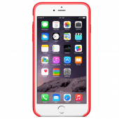 Чохол силіконовий для iPhone 6/6s Plus  Червоний Чохол силіконовий для iPhone 6/6s Plus  Червоний