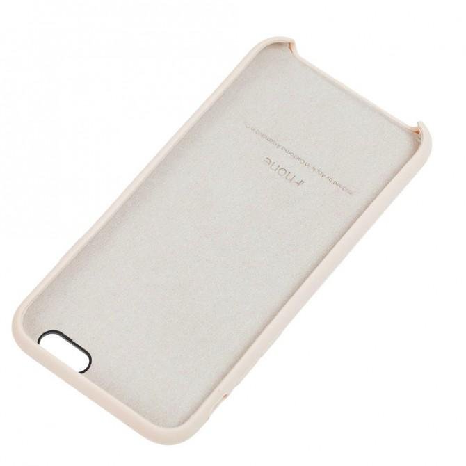 Чехол силиконовый для iPhone 6/6s Plus Молочный-3