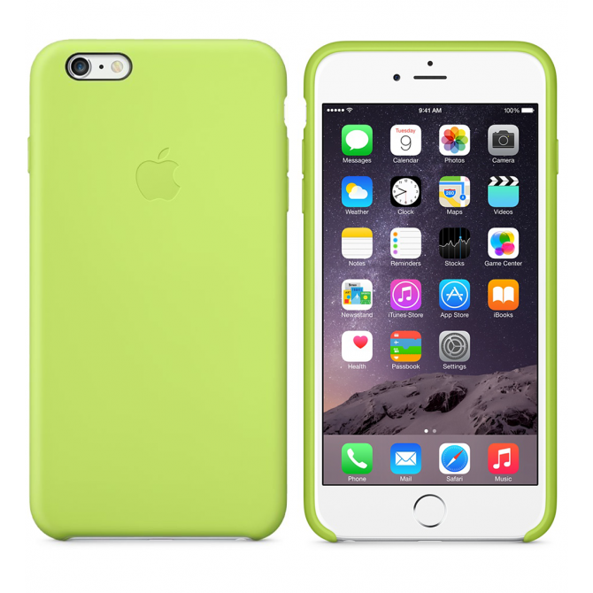 Чохол силіконовий для iPhone 6/6s Plus М'ятний