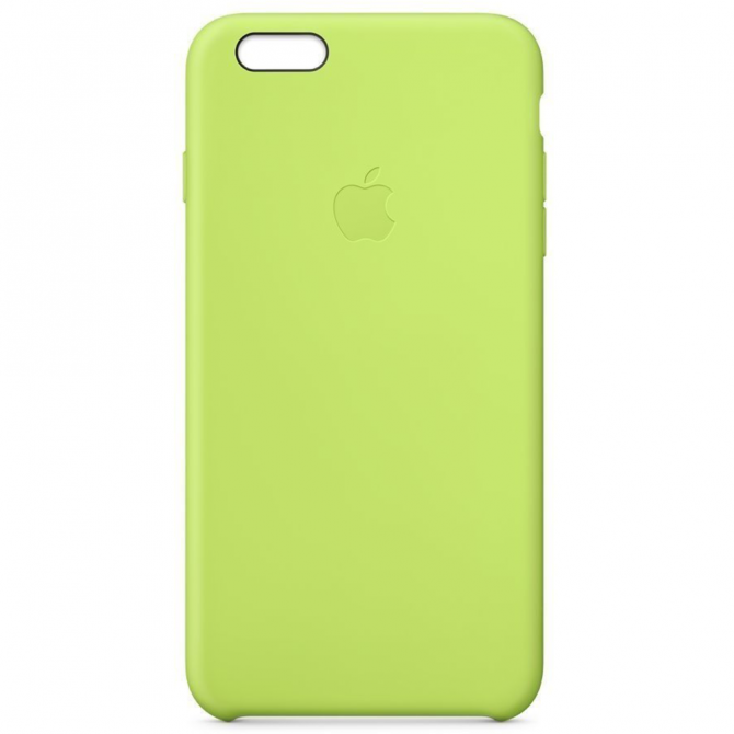 Чохол силіконовий для iPhone 6/6s Plus М'ятний-4