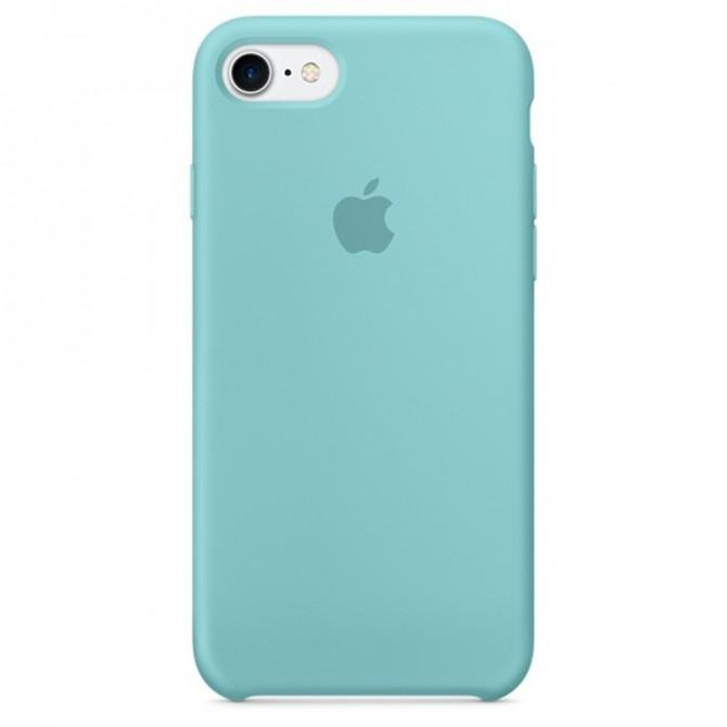 Чехол силиконовый для iPhone 6/6s Берюзовый-1