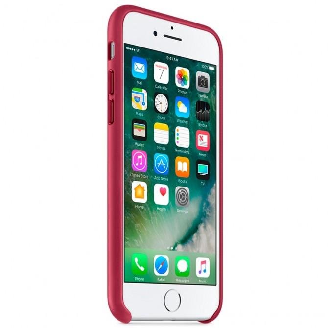 Чехол силиконовый для iPhone 6/6s Вишневый-1