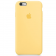 Чехол силиконовый для iPhone 6/6s Желтый
