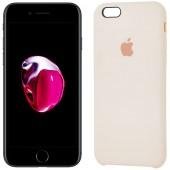 Чехол силиконовый для iPhone 6/6s Молочный